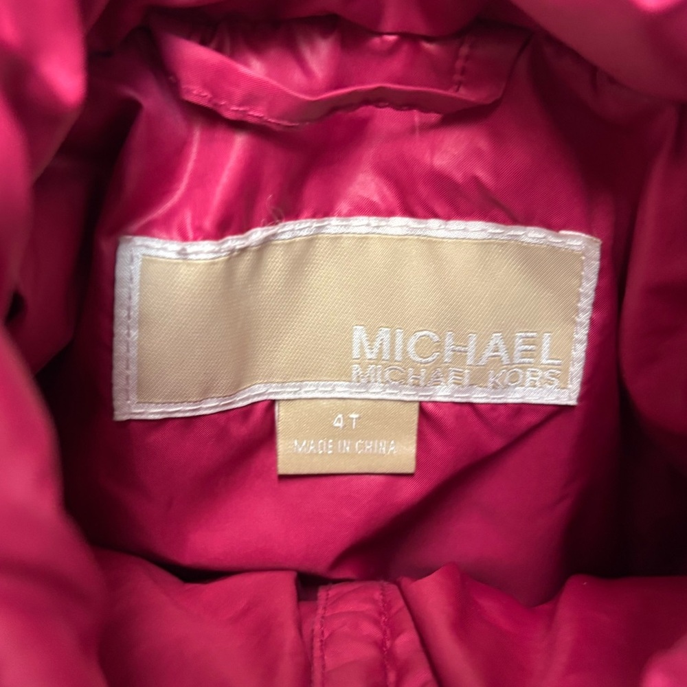 * | Michael Kors | puffer coat. Size 4T. - Picture 3 of 4